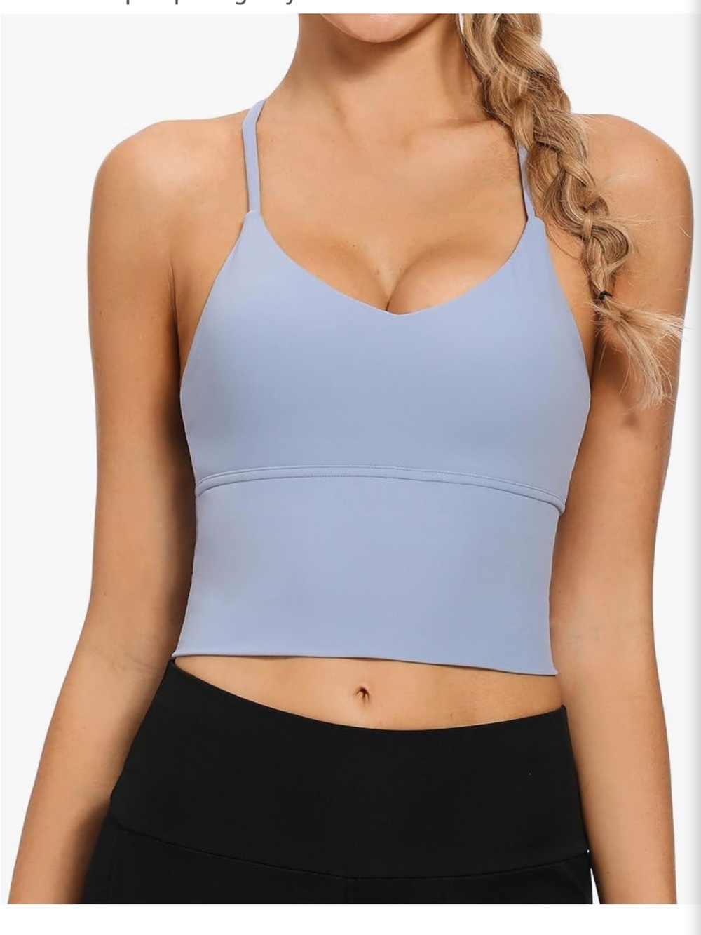 2 Bralette sports bra Tops in gray/tuape & Terracotta color size both sz MEDIUM